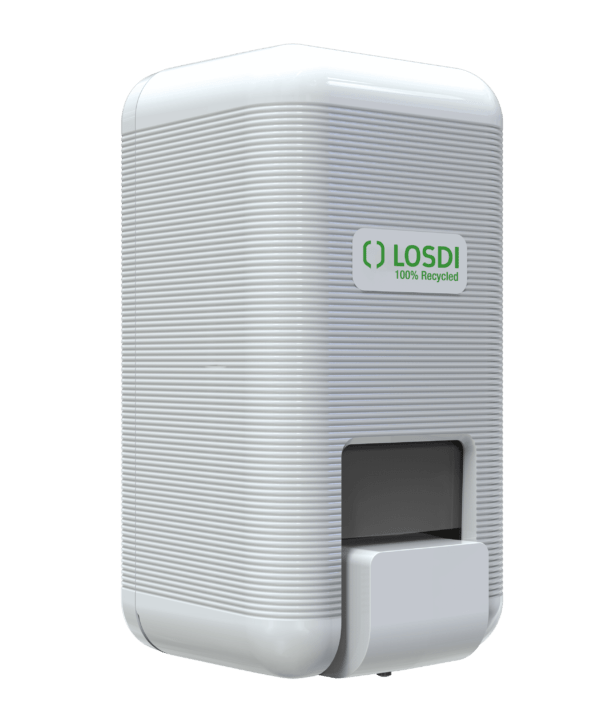 Liquid Soap Dispenser. White ABS. ECO-LUXE Line